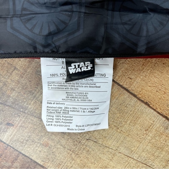 Kids Star Wars The Force Awakens Sleeping Bag - Picture 6 of 10